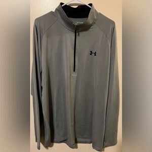 Under Armour Tech 2.0 1/4 zip Gray pullover in XXL